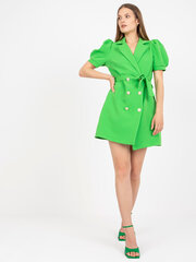 Женское ярко-зеленое коктейльное платье цена и информация | Платья | kaup24.ee