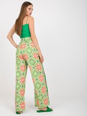 зеленые широкие брюки палаццо surie och bella цена и информация | Женские брюки | kaup24.ee