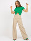 Naiste beežist kangast püksid hind ja info | Naiste püksid | kaup24.ee
