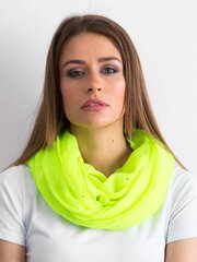 Желтый флуоресцентный шарф. цена и информация | Женские шарфы, платки | kaup24.ee