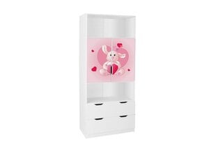 Шкаф Ami с дверцами 30B, 45x80x195 см цена и информация | Полки для книг и игрушек | kaup24.ee
