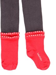 Sokid tüdrukutele Boboli Antratsiit, hall hind ja info | Tüdrukute sukkpüksid ja sokid | kaup24.ee