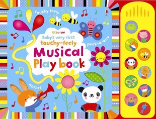 Baby's Very First touchy-feely Musical Playbook цена и информация | Книги для малышей | kaup24.ee