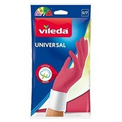 Vileda перчатки Universal, S цена и информация | Принадлежности для уборки | kaup24.ee