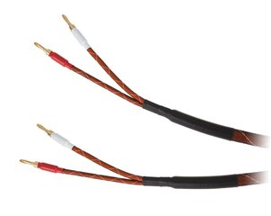 "акустический кабель kruger&matz 3,0 м (штекеры-бананы) цена и информация | Кабели и провода | kaup24.ee