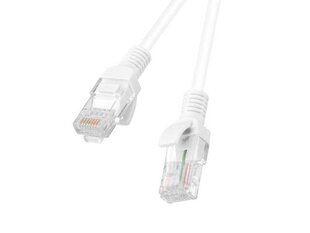 Сетевой кабель U/UTP 6 Lanberg RJ45 / RJ45 0,5 м белый цвет цена и информация | Кабели и провода | kaup24.ee
