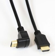 Omega cable HDMI 1.5m angular (41855) hind ja info | Kaablid ja juhtmed | kaup24.ee