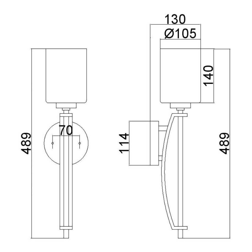 Seinavalgusti Elstead Lighting Taylor QZ-TAYLOR1L-BATH цена и информация | Seinavalgustid | kaup24.ee