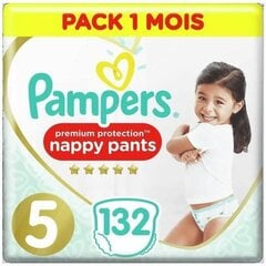 Одноразовые подгузники Pampers T5, 132 шт. цена и информация | Подгузники | kaup24.ee