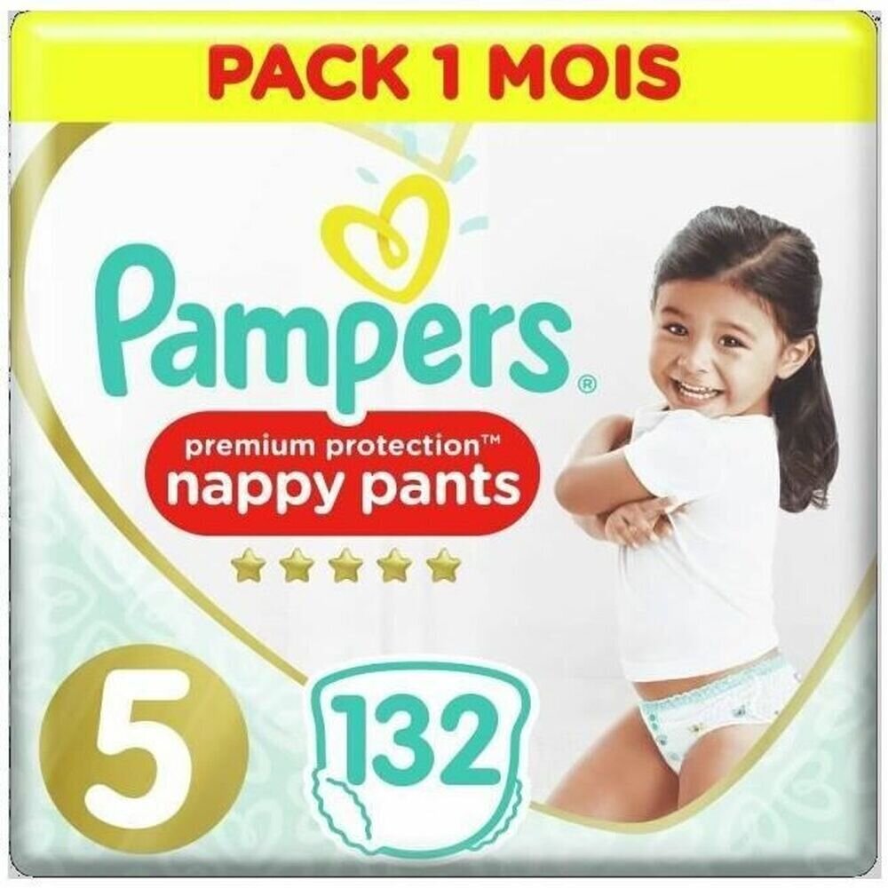 Ühekordselt kasutatav mähe Pampers T5, 132 tk. цена и информация | Mähkmed | kaup24.ee