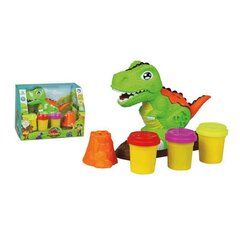Kujukesed, plastiliiniga mängimiseks Jugatoys Dinosaurus, 6 Detaili цена и информация | Развивающие игрушки | kaup24.ee