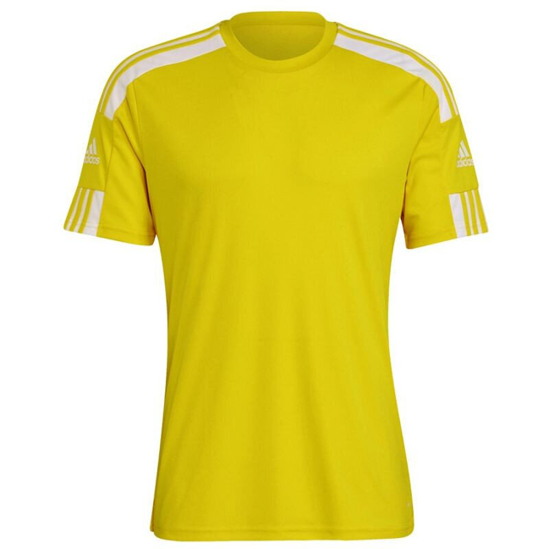 Meeste jalgpallisärk Adidas Squadra 21 GN5728, kollane цена и информация | Jalgpalli varustus ja riided | kaup24.ee