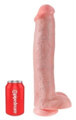 Peenise imitatsioon King Cock 15" munanditega, roosa hind ja info | Dildod | kaup24.ee