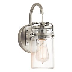 Seinavalgusti Elstead Lighting Brinley KL-BRINLEY1-NI цена и информация | Настенные светильники | kaup24.ee