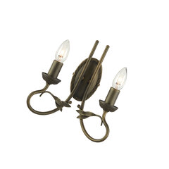 Seinavalgusti Elstead Lighting Olivia OV2-BLK-GOLD hind ja info | Seinavalgustid | kaup24.ee