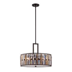 Подвесной светильник Elstead Lighting Gemma HK-GEMMA-P-C-VBZ цена и информация | Люстры | kaup24.ee