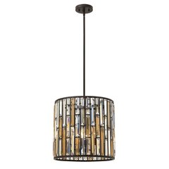 Rippvalgusti Elstead Lighting Gemma HK-GEMMA-P-B-VBZ цена и информация | Люстры | kaup24.ee