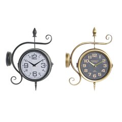 Настенные часы DKD Home Decor 2 шт., 29 x 10 x 39,5 см цена и информация | Часы | kaup24.ee