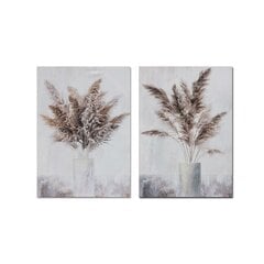 Картина DKD Home Decor, абстракция, современная, 60 x 4 x 80 cм, 2 штуки цена и информация | Настенные деревянные декорации | kaup24.ee