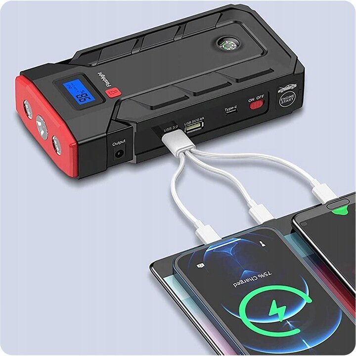 Boster Jump Starter Powerbank 20AH 12V цена и информация | Auto akulaadijad | kaup24.ee