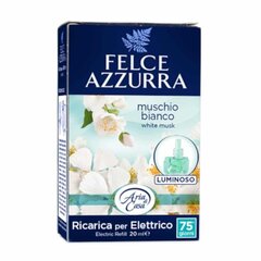 Сменный блок для электрического освежителя воздуха Felce Azzurra Белый мускус, 20мл цена и информация | Освежители воздуха | kaup24.ee