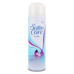 Гель для бритья для женщин Gillette Satin Care Dry Skin, 200 мл цена и информация | Косметика и средства для бритья | kaup24.ee