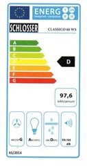 Schlosser Classic 60W hind ja info | Õhupuhastid | kaup24.ee