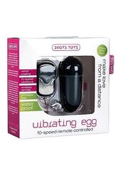 Vibreeriv stimulaator - Egg Shots toys, must цена и информация | Вибраторы | kaup24.ee