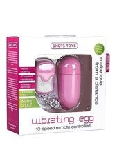 Вибратор Shots Toys Vibrating Egg, розовый цена и информация | Вибраторы | kaup24.ee