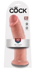 Peenise imitatsioon King Cock 10", roosa hind ja info | Dildod | kaup24.ee