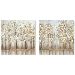 Картина из двух частей Деревья цена и информация | Картины, живопись | kaup24.ee