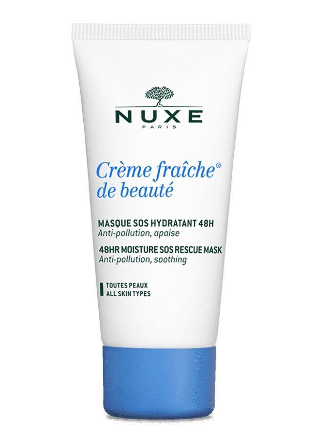 NUXE Creme Fraiche de Beauté 48HR Moisture SOS Rescue Mask näomask naistele 50 ml hind ja info | Näomaskid, silmamaskid | kaup24.ee