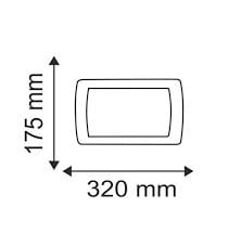 Välisvalgusti Polux Sitom 14W, LED, IP44 цена и информация | Уличное освещение | kaup24.ee