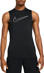 Nike PRO meeste treeningsärk NP DF TOP SL, must hind ja info | Meeste spordiriided | kaup24.ee