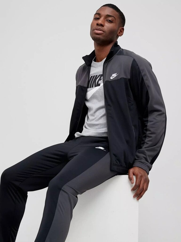 Nike meeste dressikomplekt NSW SPE PK TRK SUIT, must-tumehall hind ja info | Meeste spordiriided | kaup24.ee