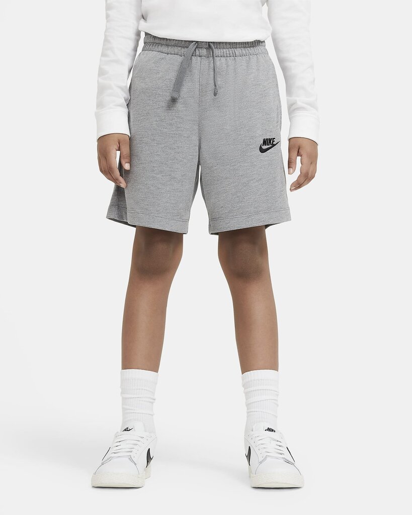 Nike poiste lühikesed püksid NSW SHORT JSY, hall цена и информация | Poiste püksid | kaup24.ee