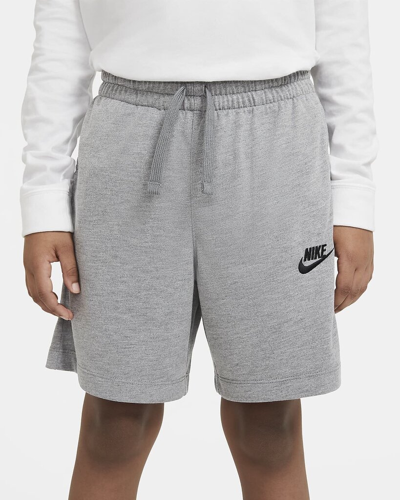 Nike poiste lühikesed püksid NSW SHORT JSY, hall цена и информация | Poiste püksid | kaup24.ee