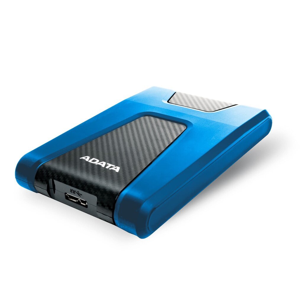 A-DATA DashDrive Durable 2.5'' 2TB USB3.1 sinine цена и информация | Välised kõvakettad (SSD, HDD) | kaup24.ee