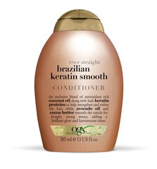 Разглаживающий кондиционер для волос Organix Brazilian Keratin, 385 мл цена и информация | Бальзамы, кондиционеры | kaup24.ee