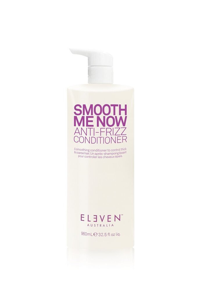 Palsam Eleven australia smooth me now anti frizz kondicionierius thick unruly hair 1000 ml цена и информация | Juuksepalsamid | kaup24.ee