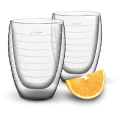 Lamart Vaso borosilikaatklaasist klaasid, 370 ml, 2 tk kaina ir informacija | Klaasid, tassid ja kannud | kaup24.ee