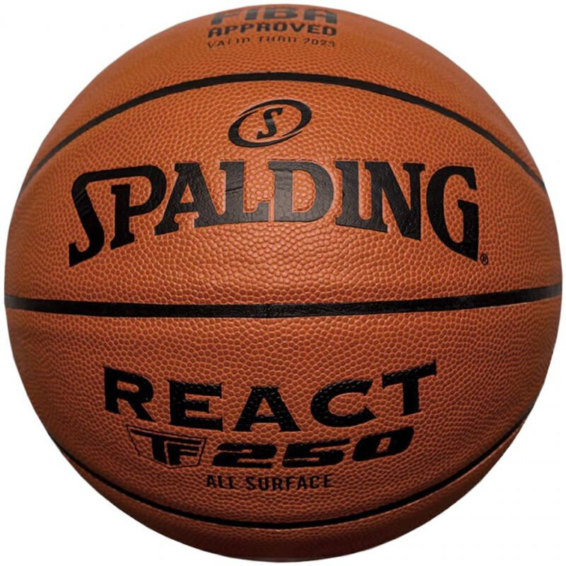 Spalding React TF-250 korvpall (7) hind ja info | Korvpallid | kaup24.ee