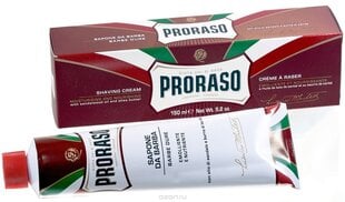 Крем для бритья Proraso Red (150 ml) цена и информация | Косметика и средства для бритья | kaup24.ee