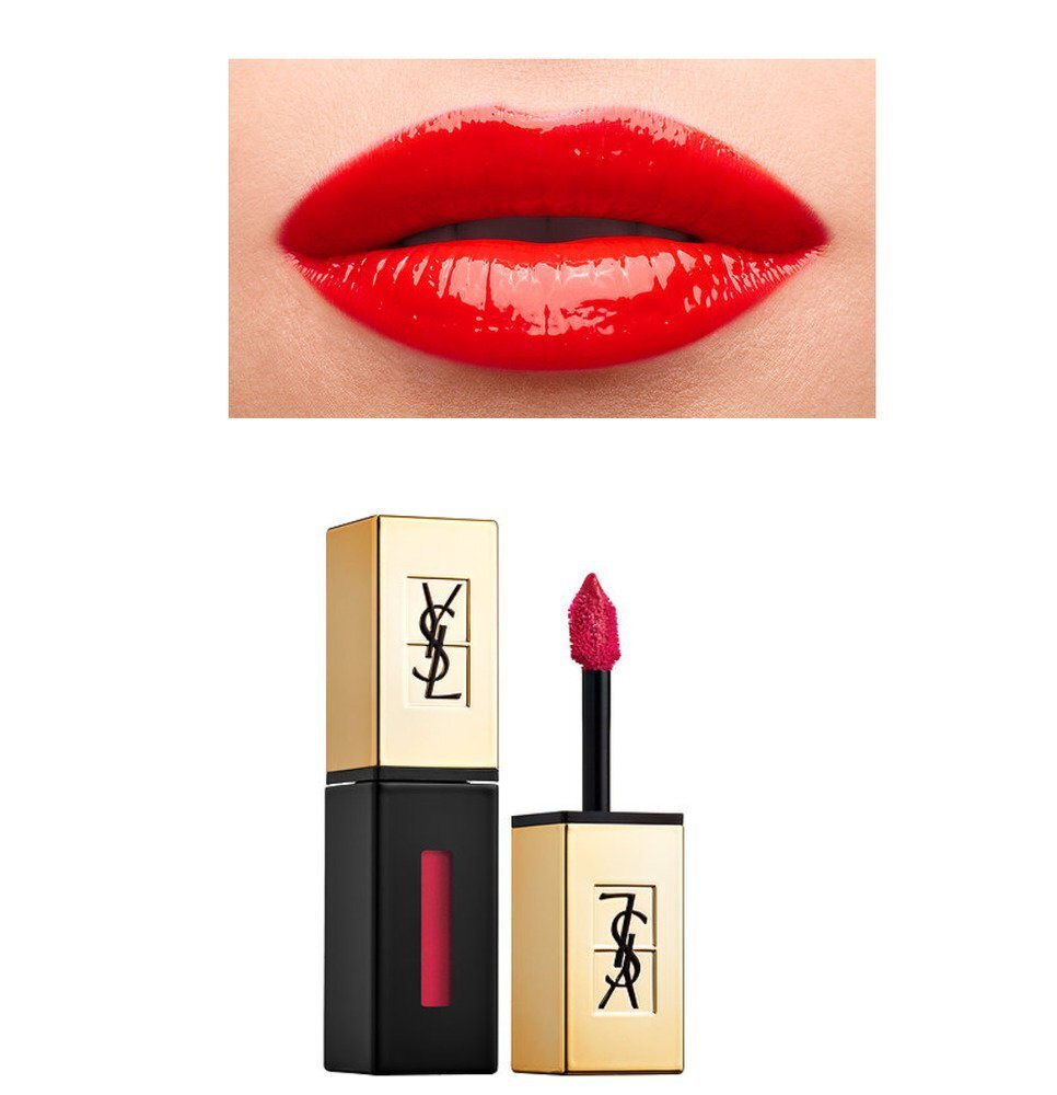 Vedel huulevärv Yves Saint Laurent Rouge Pur Couture Vernis A Levres 6 ml hind ja info | Huulepulgad, -läiked, -palsamid, vaseliin | kaup24.ee