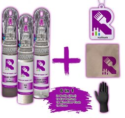 Корректор краски + лак + грунт Kia Rio Titanium silver IM цена и информация | Автомобильная краска | kaup24.ee