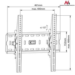 Maclean MC-778 hind ja info | Teleri seinakinnitused ja hoidjad | kaup24.ee