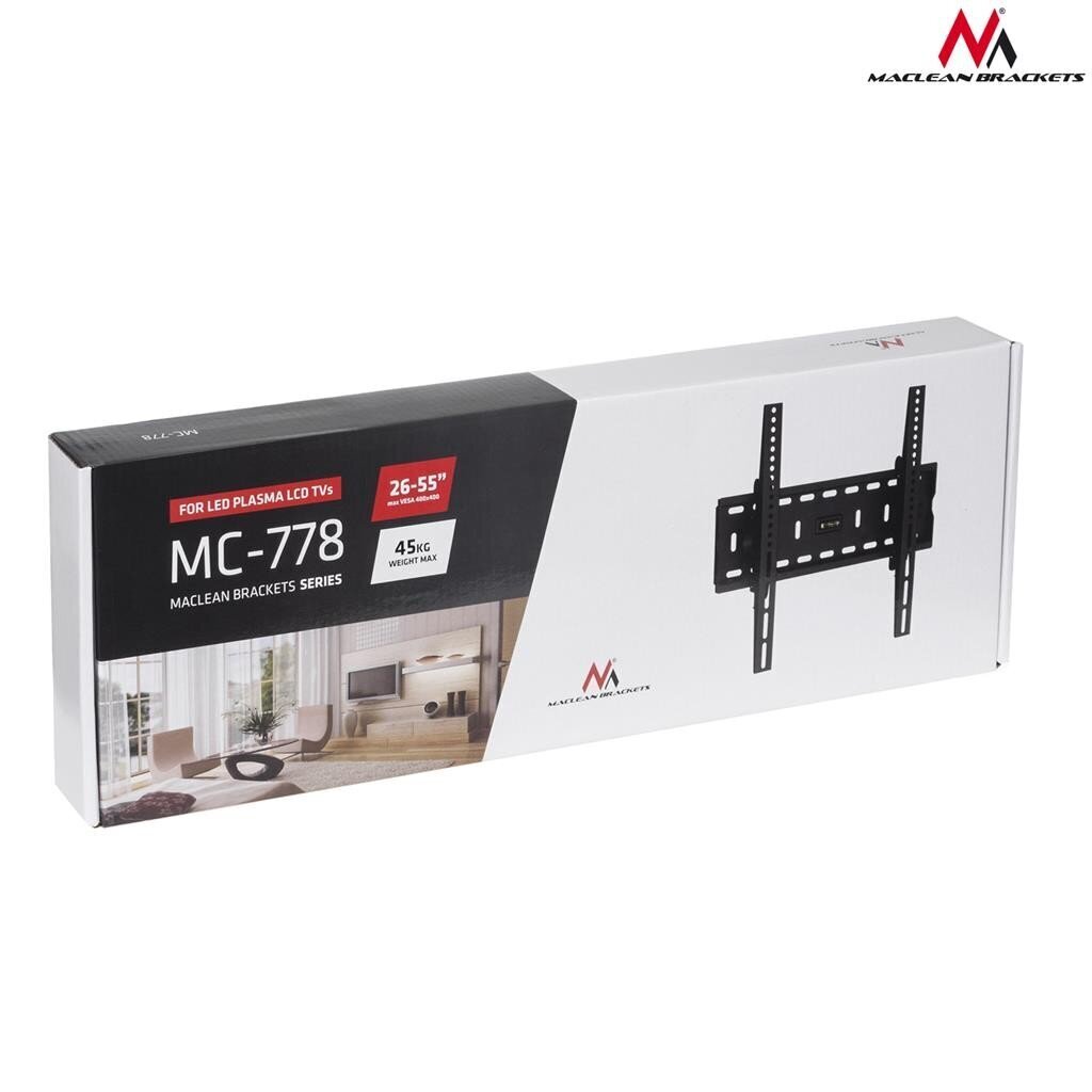 Maclean MC-778 цена и информация | Teleri seinakinnitused ja hoidjad | kaup24.ee