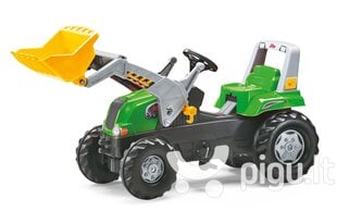 Педальный детский трактор с погрузчиком «Rolly Toys rollyJunior RT Rolly» цена и информация | Развивающий мелкую моторику - кинетический песок KeyCraft NV215 (80 г) детям от 3+ лет, бежевый | kaup24.ee