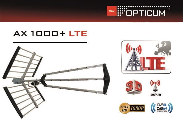 Antenn OPTICUM AX 1000+LTE filt DVB-T 18 dB цена и информация | TV antennid | kaup24.ee