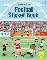 Football Sticker Book UK hind ja info | Väikelaste raamatud | kaup24.ee